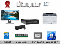 POSTAZIONE PC COMPLETA I5-4570 + MONITOR 24” + STAMPANTE LEXMARK – GARANZIA 12 MESI Hp