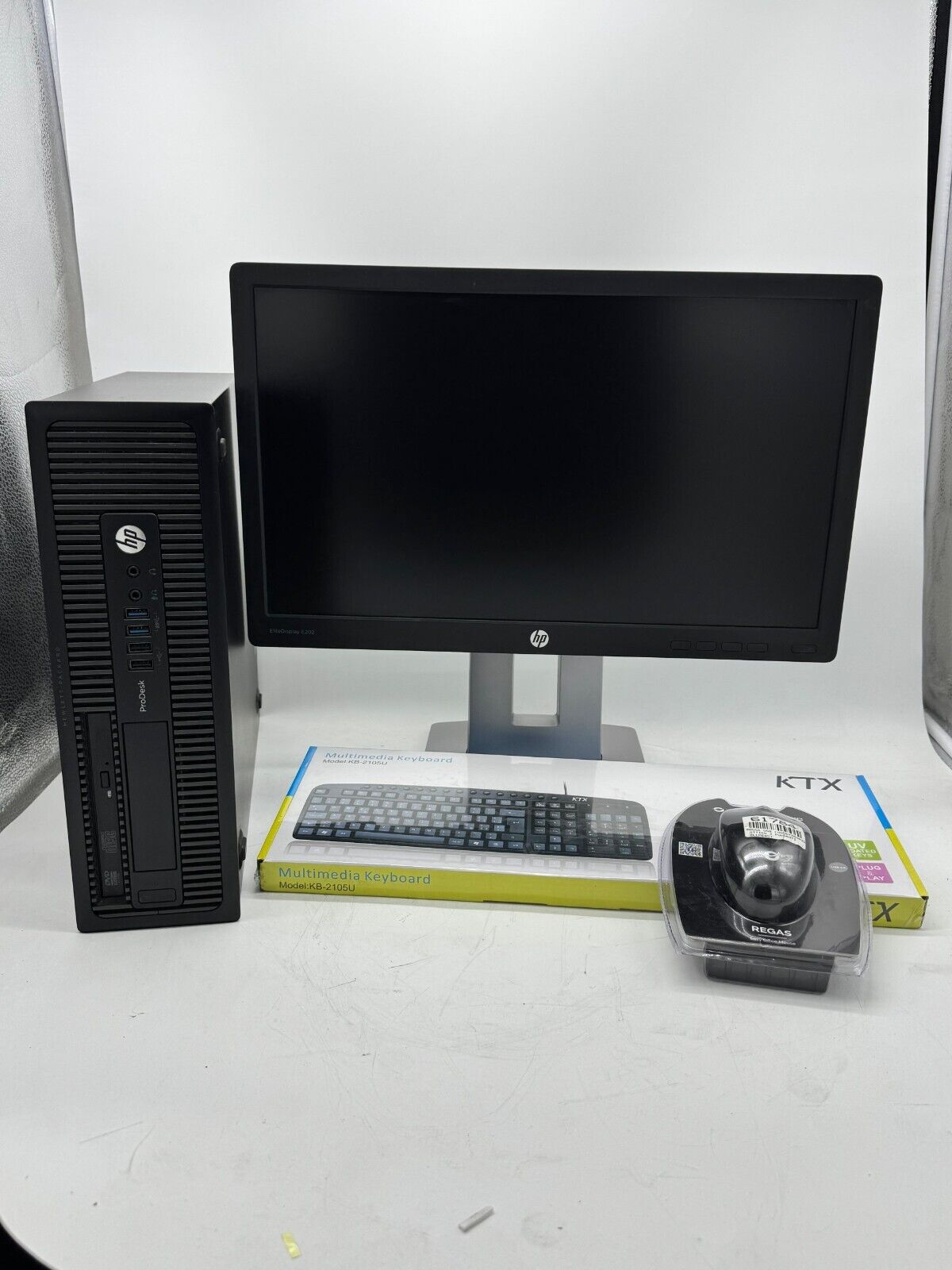POSTAZIONE PC I5 RAM 8GB SSD  MONITOR 20 MOUSE E TASTIERA RICONDIZIONATO WIN 11