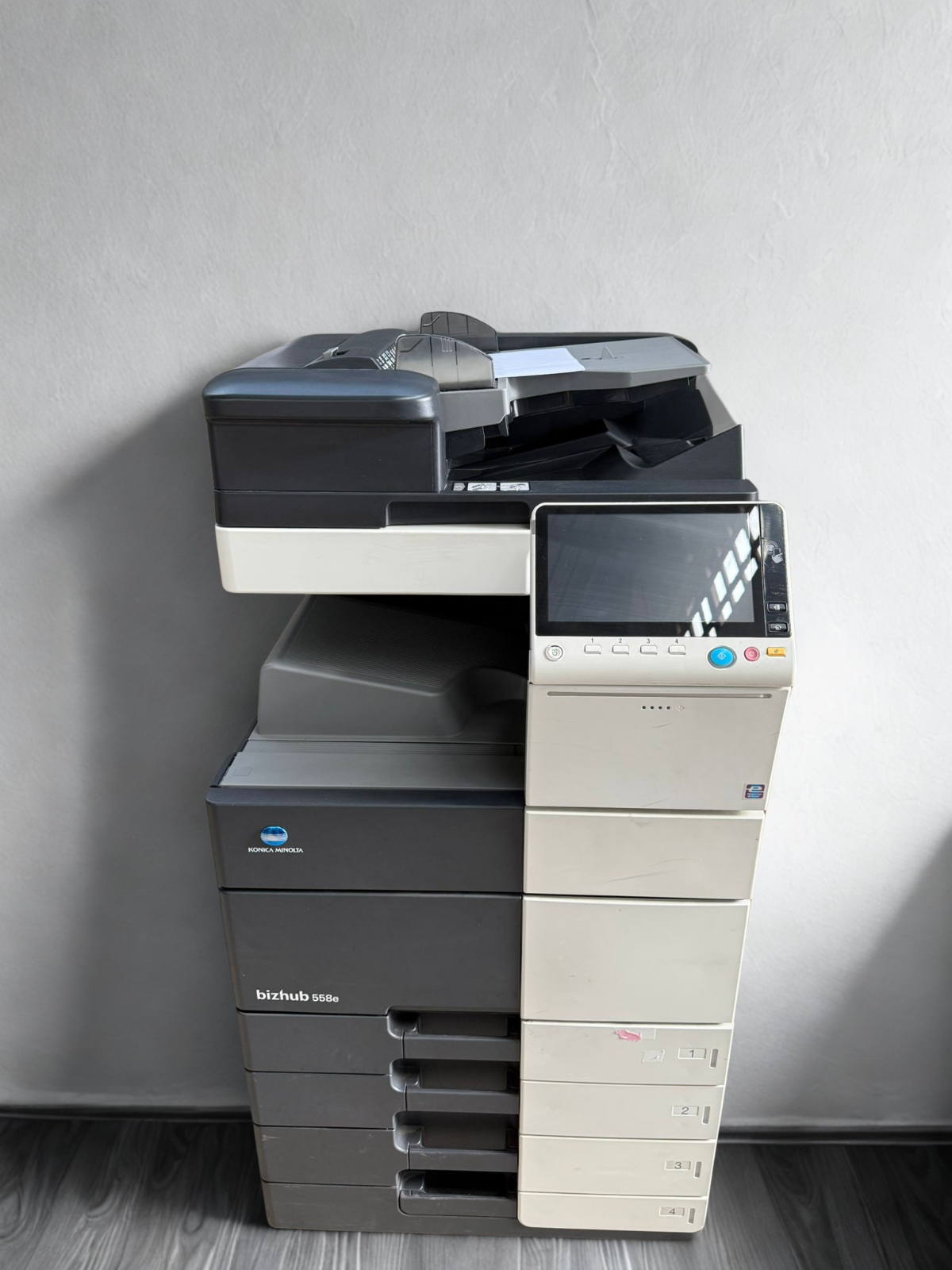 Fotocopiatrice Konica Minolta Bizhub 558e  B/N 55 ppm A3 solo 165000 copie