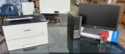 PROMO UFFICIO POSTAZIONE PC I5 RAM 8GB SSD MONITOR 20