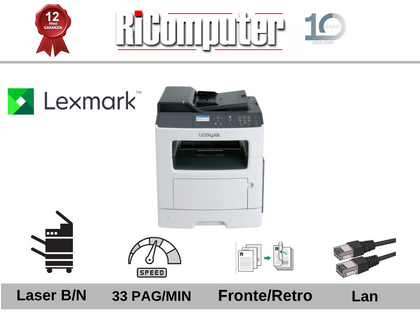 Fotocopiatrice Lexmark MX310dn Laser  Ricondizionata Garanzia 12 Mesi