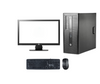 POSTAZIONE PC I5-6500 RAM 16GB DDR4 SSD 480GB MONITOR 24 FHD WIFI RICONDIZIONATO