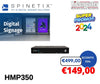 SpinetiX HMP350 1080p Hyper Media Player per controllo monitor