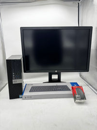 Postazione PC Ricondizionato i5-6500 16GB SSD  Monitor 24 Tastiera Mouse Win11